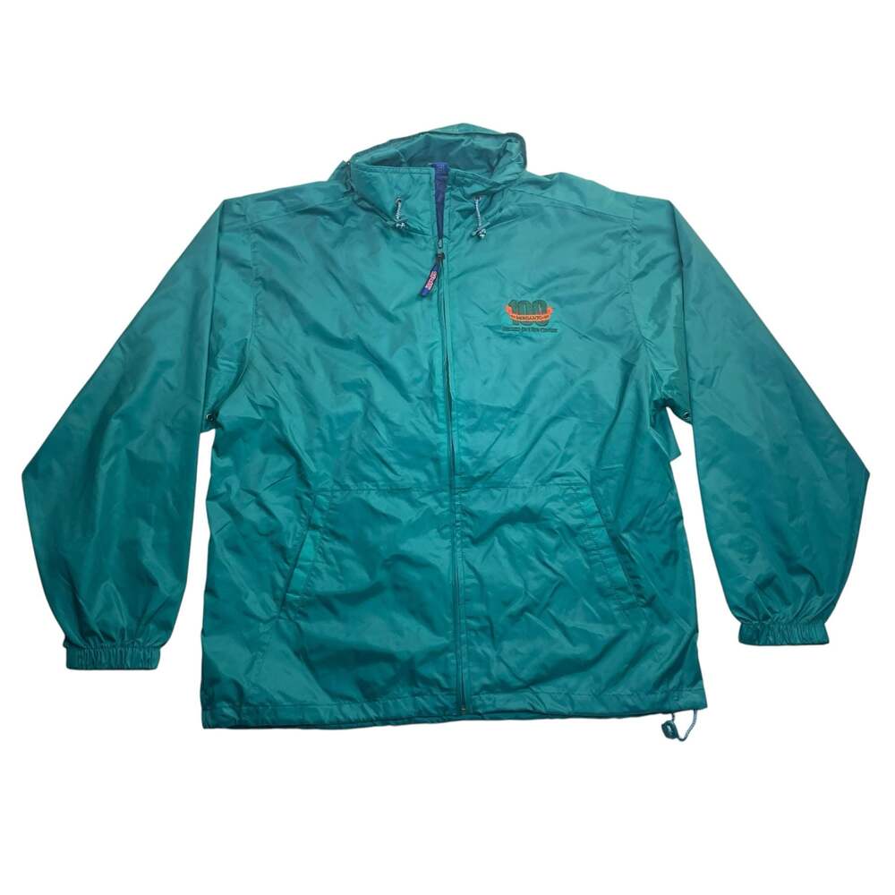 Vintage Dunbrooke Sport Monsanto 100 Windbreaker Jacket Green Men’s Medium